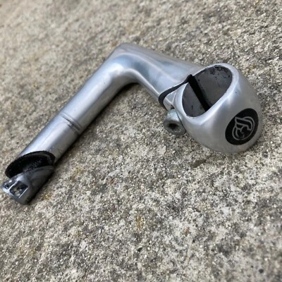 Cinelli Road Stem 120x26.0mm 1” Silver Vintage Road Cycling Quill Alloy C logo - Image 1 of 4