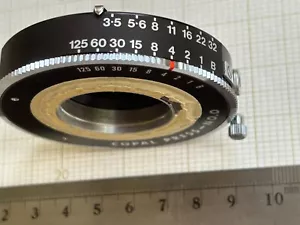 Copal Press No. 0 shutter. f:3.5-32 speed 1-1/125 and B. NEW! - Picture 1 of 7