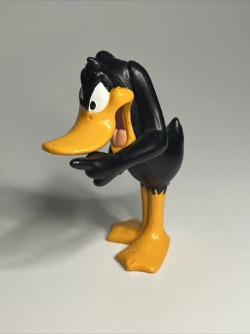 Daffy Duck 1994 Tyco Figure Angry Mad Pointing PVC Looney Tunes Warner Bros 90s Cover