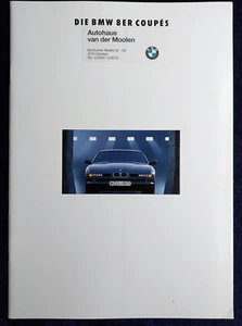 BMW 8er, E 31, Prospekt 1.1993,  840 Ci, 850 Ci, 850 CSi   v.d.Moolen - Bild 1 von 8