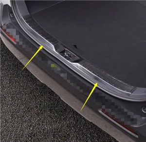 Rear Inner Bumper Protector Cover Trim for 2019-2023 Toyota RAV4 Black Plate - Picture 1 of 4