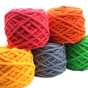 100G Skeins Thick Yarn Crochet Chenille Soft Milk Velvet Knitting Wool US - Picture 1 of 36