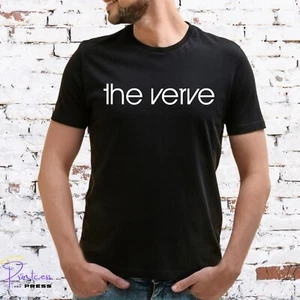 THE VERVE T-Shirt - CLASSIC LOGO - S TO 5XL - Unisex & Lady - XMAS GIFT OASIS - Picture 1 of 5