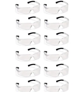 12 Paar NAPA klare Schutzbrille Gläser 99,9 % UV kratzfest mit Gummibügel - Bild 1 von 6