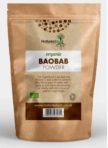 Organic Raw Baobab Fruit Powder - Vitamin C Superfruit Vegan * Premium Quality * - Picture 1 of 7