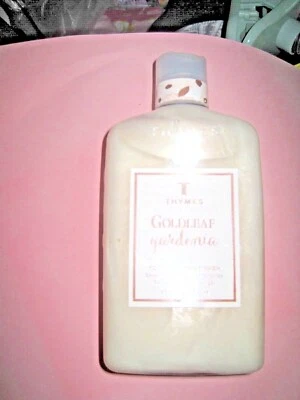  Thymes Goldleaf Gardenia Jabón Corporal Perfumado ~ Botella 9.25 Fl OZ ~ NUEVO Foto 1 de 3