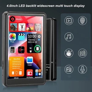 BT MP3 MP4 Player LCD Display Verlustfrei Musik Spieler FM Radio Sport Walkman - Bild 1 von 15