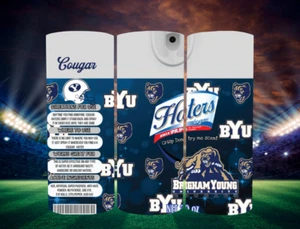 Vaso con pajita de metal Brigham Young Cougar Football Haters Be Gone - 20 OZ - Imagen 1 de 1
