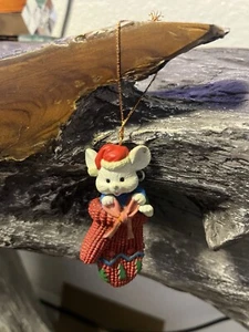 Vintage Glanz Fame Ornament Maus 1992 - Bild 1 von 2