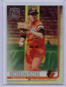 2021 Topps 70 Years of Topps béisbol cromado #70YTC69 Brooks Robinson - Imagen 1 de 1
