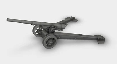 Canon de 155mm GPF Feldkanone WW1 WW2 Bausatz 3D Druck 1:87 -  1:35 - Bild 1 von 4