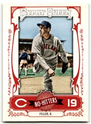 2013 Topps Gypsy Queen Bob Feller Baseball Cards #NH-BF - Image 1 of 2