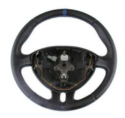 Sportlenkrad Lederlenkrad Renault Clio 3 III NEU LEDERBEZUG Neu Beziehen BLAU - Bild 1 von 4
