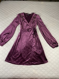 odyssey embellished velvet dress