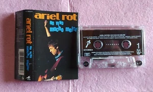 Cassette  ARIEL ROT – En Vivo Mucho Mejor -  GASA 8573885224 (EX/EX) - Picture 1 of 1