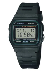 Reloj Hombre Casio Clásico Deportivo Cronógrafo Alarma F-91W-3SDG F91W-3SDG - Imagen 1 de 8