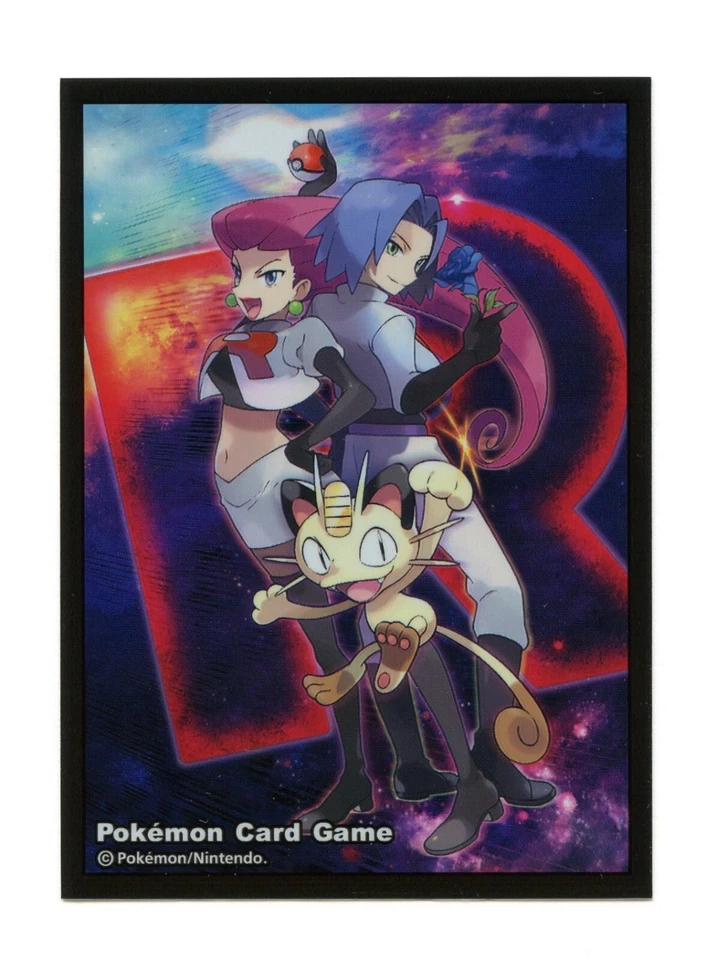 Team Rocket Individual Card Sleeve Pokemon Center Japan Original - Image 1 of 2