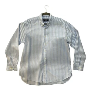 Joseph Turner Yorkshire Shirt Men's Size XL Blue Stripe British Country Button - Picture 1 of 6