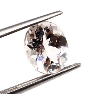 1.80 Ct Natural Pink Morganite Gemstone, Oval Shape, Morganite Stone, 8.8x7.2 mm - Imagen 1 de 7