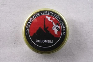 ELN National Liberation Army Colombia Guerrilla Marxist 1" Pin Badge Button - Picture 1 of 1