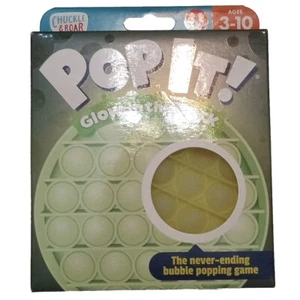 Chuckle & Roar Pop It! Glow in The Dark gioco educativo fidget e sensoriale per bambini - Foto 1 di 13