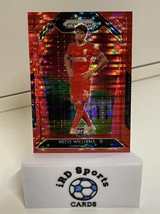 2020-21 Panini Prizm Neco Williams Liverpool Colour Match Rookie #252 Red Pulsar - Picture 1 of 2