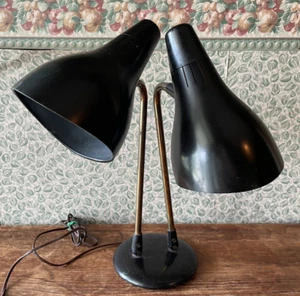 Gerald Thurston Double Cone Desk Lamp - Picture 1 of 4