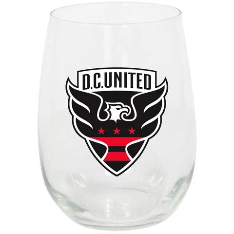 D.C. United 15oz. Stemless Wine Glass Cover