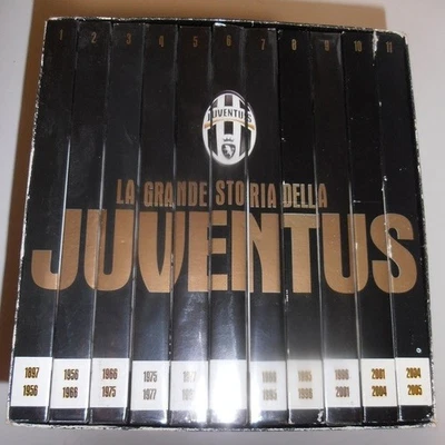 La Grande Storia della Juventus 11 DVD con cofanetto più bellissimo omaggio - Immagine 1 di 4