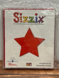 HTF Sizzix Ellison 38-0809 Star #2 Die-Cutter - Picture 1 of 2