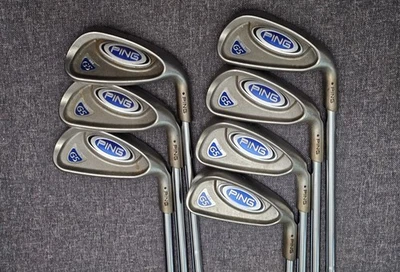 Conjunto de ferro Ping G5 destro 4-PW + 3i cabeça Dynamic Golf DST X100 ponto preto - Imagem 1 de 4