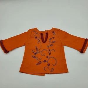 American Girl Puppe JULIE lässige orange Tunika aus Hund Walking Outfit wird nicht mehr produziert - Bild 1 von 5