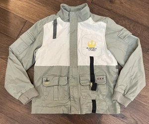 Disney Pilotenjacke Jungen grün creme Star Wars Resistance Galaxy's Edge Größe XL - Bild 1 von 5