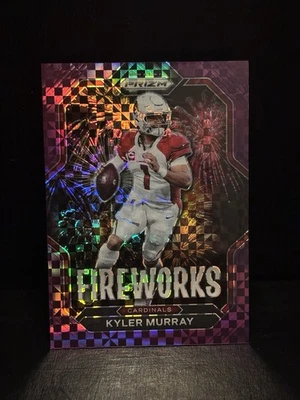 2022 Panini Prizm Kyler Murray #/49 Purple Power Fireworks #F6 Arizona Cardinals - Image 1 of 2