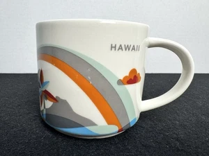 Taza de café Starbucks You Are Here Collection 14 OZ Hawaii 2016 - Imagen 1 de 7