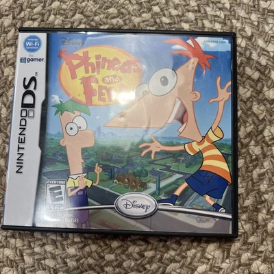 Игра Phineas and Ferb (Nintendo DS, 2009 года) в комплекте с руководством - Изображение 1 из 4