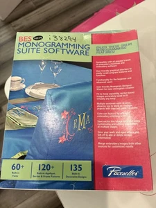 Brother BES Monogramming Suite Embroidery Software Pacesetter - Picture 1 of 1