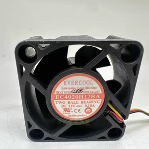1 PCS  EVERCOOL Fan  EC4020H12BA DC12V 0.10A 4CM 40*20MM 2 wire cooling fan - Picture 1 of 3