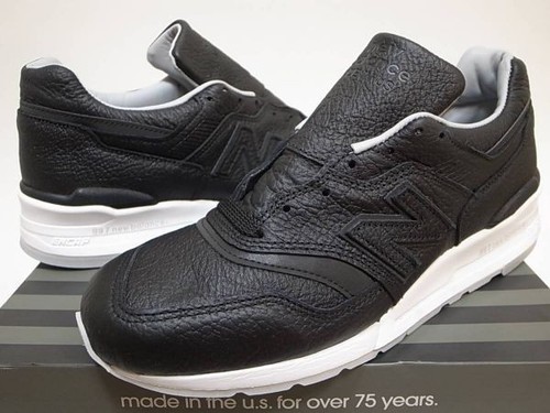 New Balance M997BSO colore nero bianco made in USA larghezza D sneaker uomo Us9 5