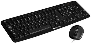 CANYON - Bedrade USB Toetsenbord & Muisset - Afbeelding 1 van 1