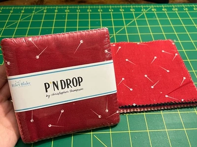 TWO Charm Packs 5" Stacker 42pc Riley Blake "Pindrop" by Christopher Thompson  - Image 1 of 4