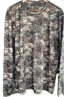 ROCKY Mens XL SoftPullover Shirt Camo Green Mossy Oak - Image 1 of 4