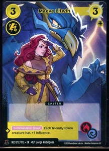 Maeve Litwin 212/173 LEGEND RARE Secret Shadows MZ3 Metazoo Card - Picture 1 of 2