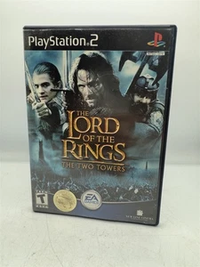 PLAYSTATION 2 PS2 IL SIGNORE DEGLI ANELLI LE DUE TORRI GIOCO COMPLETO CON MANUALE - Foto 1 di 4