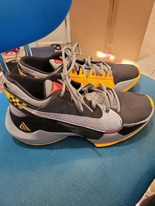 Zapatos de baloncesto Nike Zoom Freak 2 negros plateados "TAXI" talla 8,5 para hombre - Imagen 1 de 13