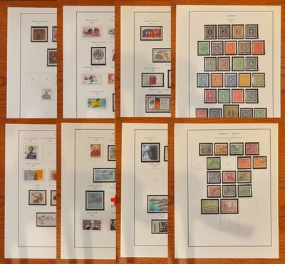 GERMANY Deutsche Bundespost 1946, 49, 79, 88, 2000 Used Selection VF-XF 224-1 - Image 1 of 4