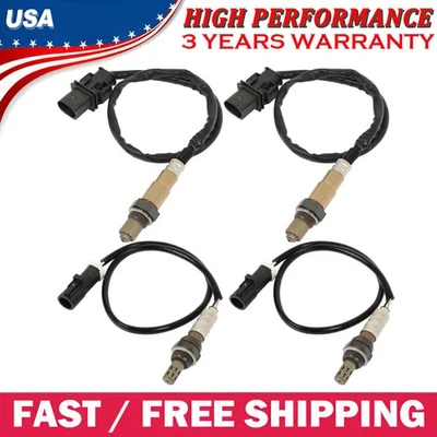 4 piezas sensores de oxígeno O2 aguas arriba + aguas abajo para Ford F-150 2009 2010 5,4 L 4,6 L Foto 1 de 4