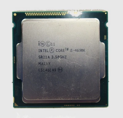 INTEL Core i5-4690K SR21A Processor @ 3.50GHz 1MB Cache 5 GT/s DMI LGA1150 - Bild 1 von 2
