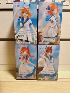 Juego de 4 figuras The Quintessential Quintuplets Trio Try iT Marine Look Nino Miku - Imagen 1 de 1