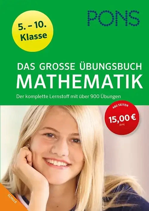 PONS Das große Übungsbuch Mathematik 5.-10. Klasse - Bild 1 von 1